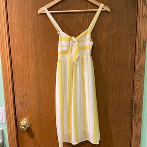 Maurices yellow striped dress